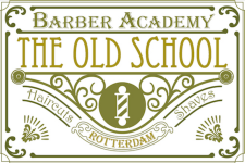 logo the old school barber academy