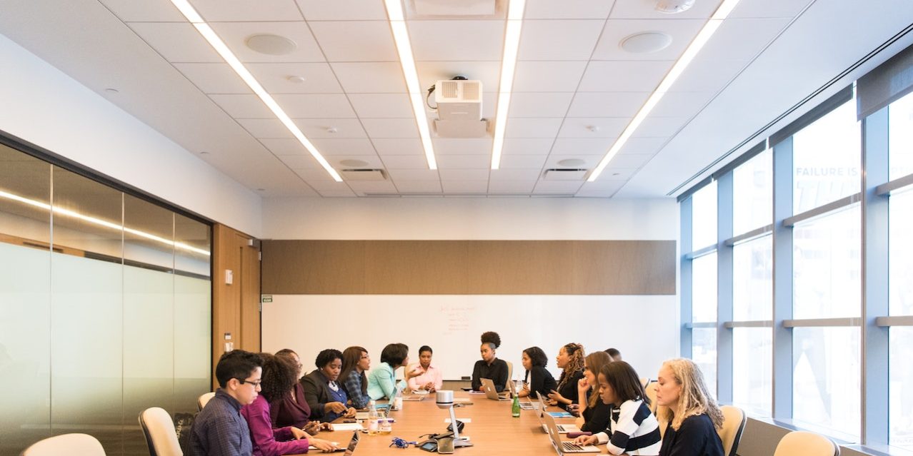 verlichting op kantoor