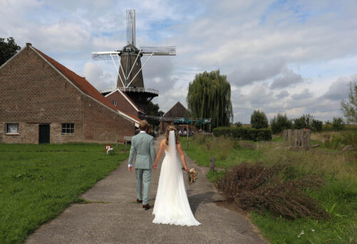 Trouwen bij de molen