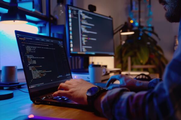 Iemand een website aan het maken