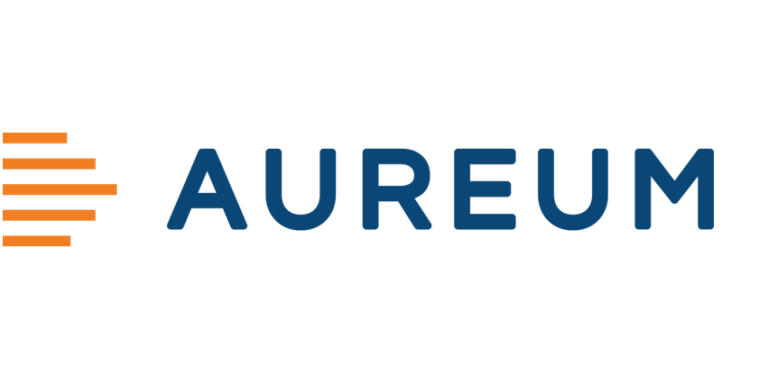Logo aureum met wit