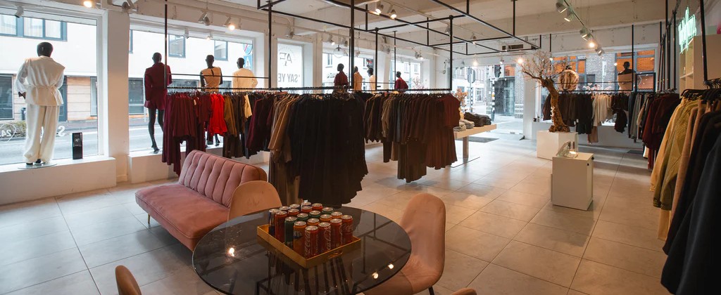 foto van in de winkel