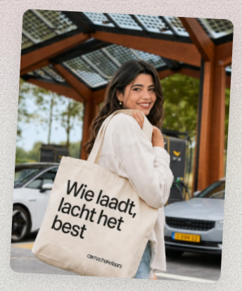 Omschakelaars Wie laadt, lacht het best