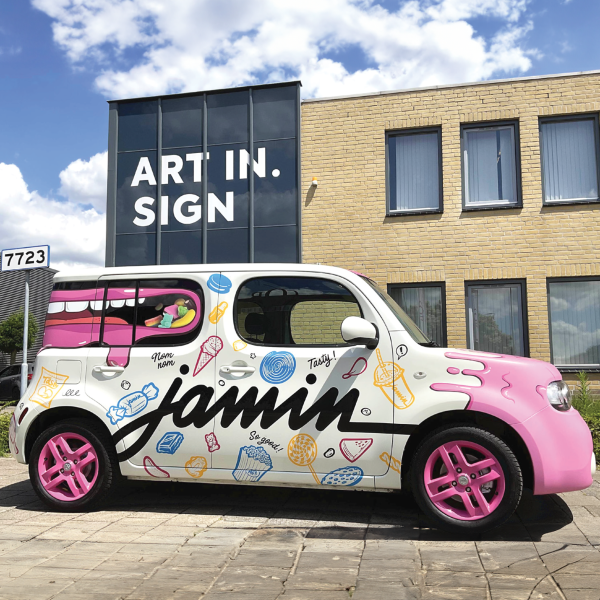 Art in. Sign Jamin