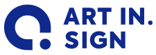 Logo Art in. Sign